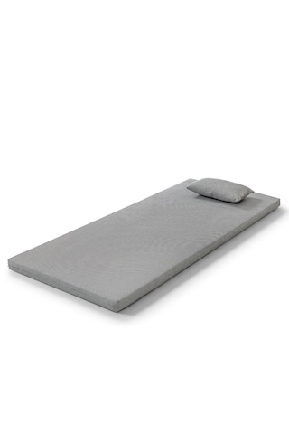 Nomad Yastık Hediyeli Full Ortopedik Taşınabilir Kamp Yatağı 6 Cm 1 80x190 Gri 80 X 190