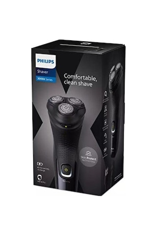 Philips Shaver 3000x Serisi X3021/00 Islak & Kuru Elektrikli Tıraş Makinesi