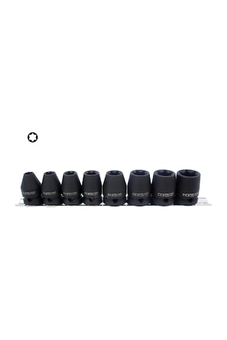 Ceta Form E10 - E24 1/2" Dişi Torx Havalı Lokma Takımı 8 Parça C66-r08
