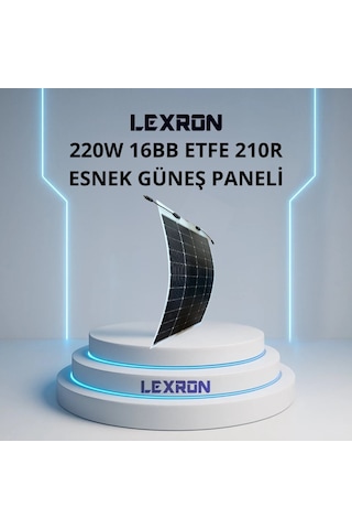 Lexron 220w 16bb Etfe 210r Esnek Topcon Güneş Paneli