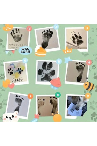 River World Köpekler İçin Çerçeve Seti Pati İzi İçin