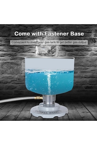 Tongxida Z28-60 Çelik/bakır Isı Dayanıklı Lpg Hortumu, 33/60 Cm, 2 Adaptörlü, Renkli, Kamp Piknik İçin Çok Renkli