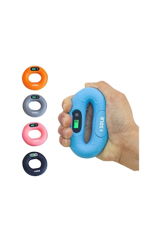 Büro Ev Ofis Egzersiz Spor Keyfi İçin Akıllı Sayaçlı El Güçlendirme Halkası