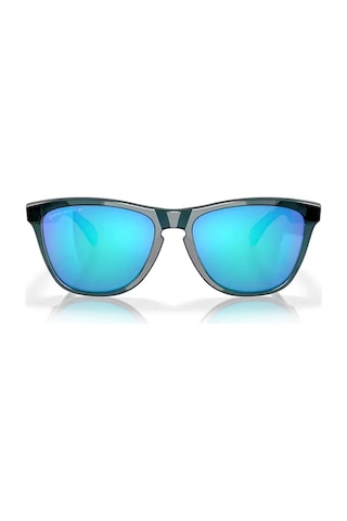 Oakley Oak 9013 9013f6 55 Frogskins Erkek Polarize Aynalı Kare Kristal Siyah Güneş Gözlüğü