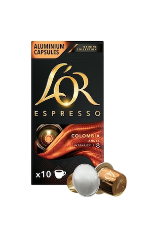 L'or Espresso Origin Colombia Kapsül Kahve 10 x 10'lu