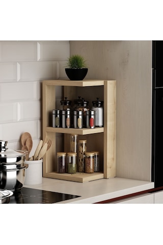 Roho Mutfak Rafı - Sfr-mse Kahverengi