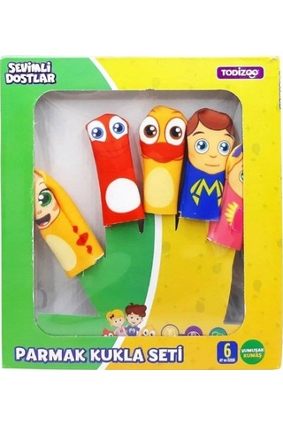 Sevimli Dostlar Peluş Parmak Kuklası