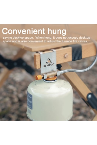 Ise Mount Açık Masa Yan Fırın Asılı Kanca Paslanmaz Çelik Taşınabilir Gümüş