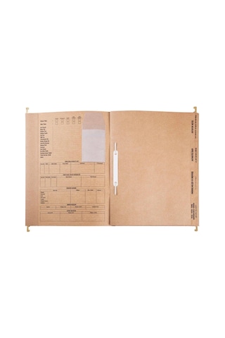 Metal Askılı Personel Özlük Dosyası 8 Yapraklı 100 Lü Paket