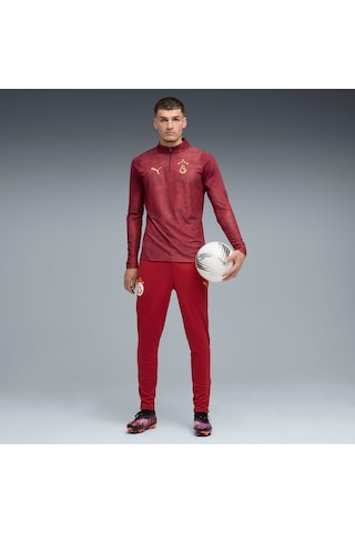 Puma Galatasaray Erkek Antrenman Fermuarlı Üst 782887 03 KIrmızı