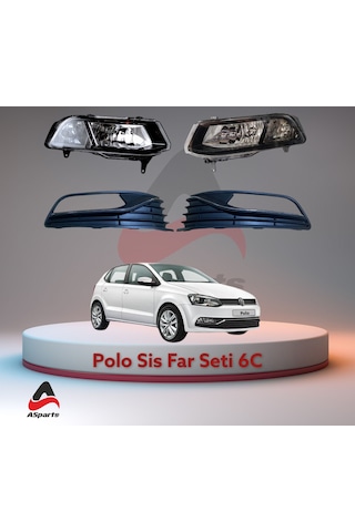 Volkswagen Polo Sis Far Seti Kromlu 6c Kasa 6c0198700 Çift Fonksiyonel