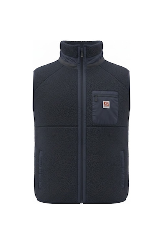 Superfly Men Polar Waıstcoat Spf101222211202 Siyah