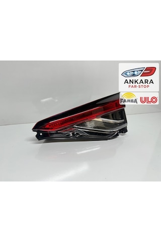 Toyota Corolla 2019 - 2025 Sedan Stop Lambası Sağ İç  Farba - Ulo - Ledsiz Tip -