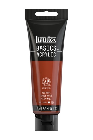 Liquitex Basics Akrilik 118Ml - Red Oxide 335