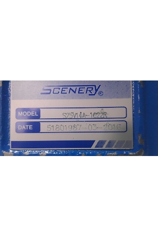 25V14A-1C22R 14 Galon Hidrolik Paletli Pompa