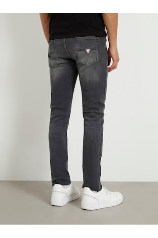Guess Erkek Christ Skinnt Jean Pantolon - Antrasit 4286896