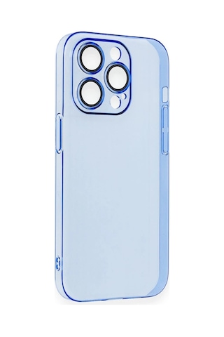 Newface - 743 - iPhone Uyumlu 14 Pro Max Kılıf Armada Lensli Kapak - - Csmo-tex - Sierra Blue