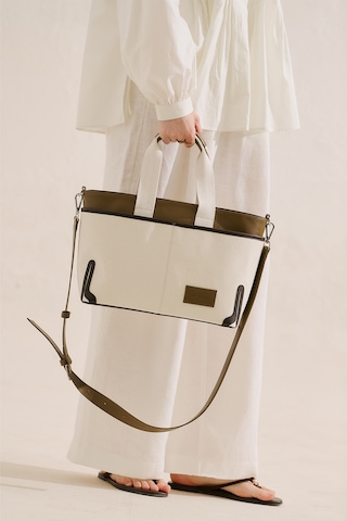 Manuka Nomad Ceplı Tote Kanvas Çanta Kahverengi Ss26cnt00049-122