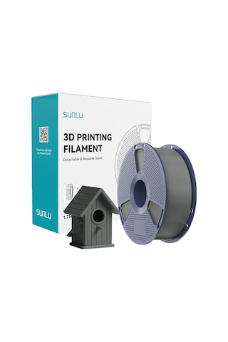 Sunlu Asa Filament Gri 1.75mm 1kg