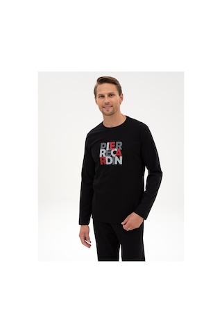 Pierre Cardin Erkek Siyah Pijama Takım 50322654-001 Siyah