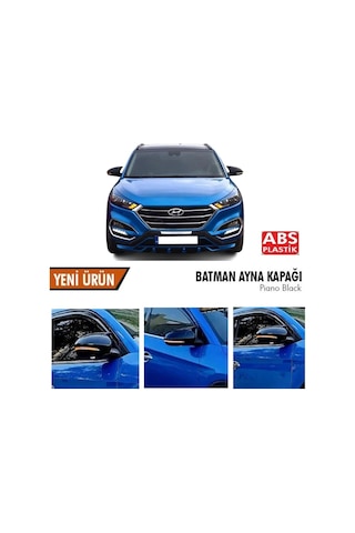 Hyundai Tucson Yarasa Ayna Kapağı Batman Parlak Siyah Piano Black