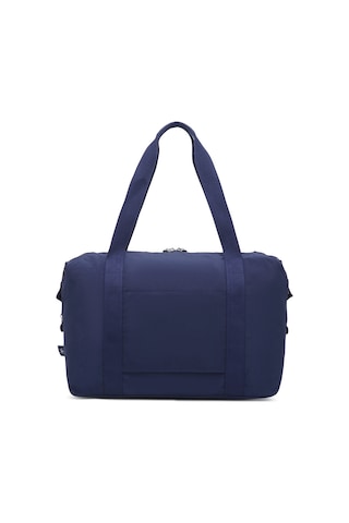 Smart Bags Orta Boy Su Geçirmez Extra Hafif Krınkıl Kumaş El Valizi Ve Spor Çantası Lacivert