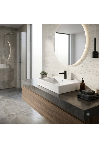 Serel - Minimal Dikdörtgen Lavabo 70 Cm Beyaz - 2027tds000 Diğer