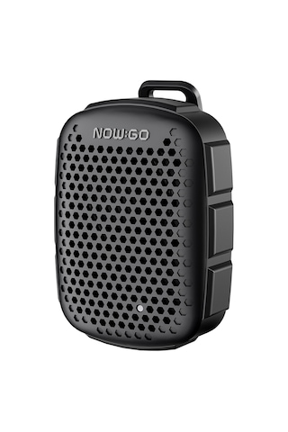 Nowgo Lava Clip 5w Klipsli Su Geçirmez Taşınabilir Mini Bluetooth Hoparlör Siyah