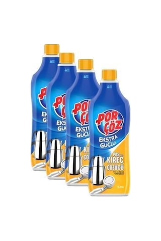 Porçöz 4 Adet Pas Ve Kireç Sökücü 1000 Ml X 4 Adet Porçöz Kireç Ve Pas Sökücü 1000 Porçöz 4 Adet Pas Ve Kireç Sökücü 1000 Ml X 4 Adet Porçöz Kireç Ve Pas Sökücü 1000