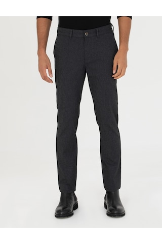 Pierre Cardin Erkek Siyah Kanvas / Chino Pantolon 50278440-vr046 Siyah