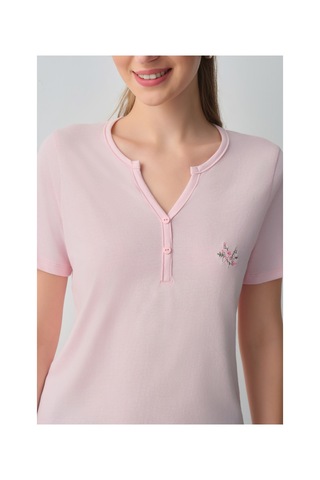 Suwen Jade Pamuklu Pijama Takımı Wsh105100251075 Mavi