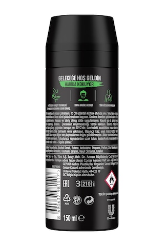 Axe Africa Erkek Sprey Deodorant 4 x 150 ML