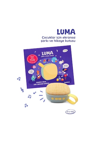 Lumaverse Luma Şarkı Ve Hikaye Kutusu - Eğitici Masalcı & Radyasyonsuz Uyku Ve Yol Arkadaşı - Yeşil