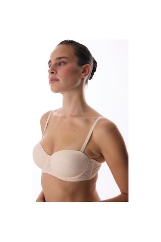 Penti Bej Bloom Lace Dantel Sütyen