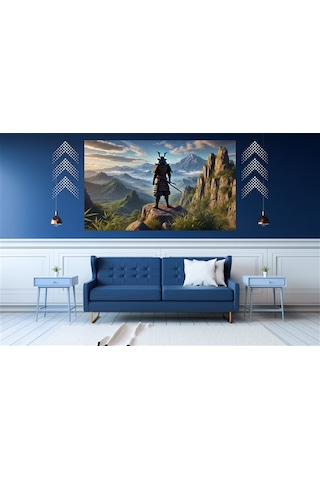 Ti-play Doğa Canlanıyor 60x90cm Modern Samuray Pvc Çerçevesiz Tablo