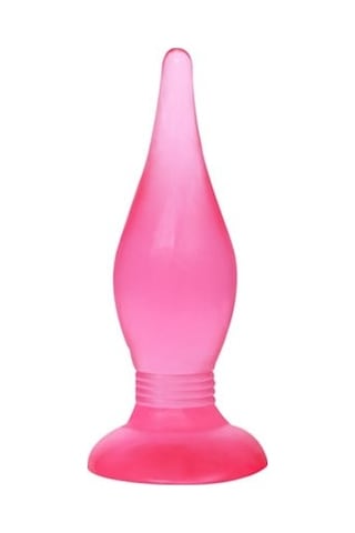 Zaga Oyun Butt Plug 14.5 CM Vantuzlu Jel Anal Alıştırıcı Plug
