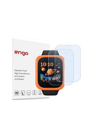 Tcl Kids Watch K5 İle Uyumlu Ekran Koruyucu Nano Parlak 2 Adet Mt50v