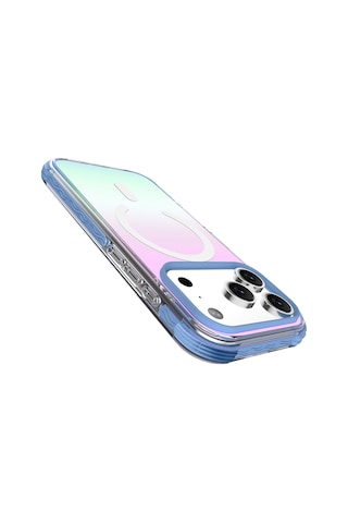 Buff Apple Uyumlu iPhone 17 Pro Max Magsafe Radiant X Kılıf Mavi