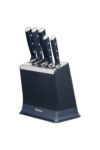 Tefal Eversharp Pro 5 Bıçaklı Entegre Otomatik Bileyicili Bıçak Seti Gri Siyah
