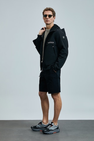 Lufian Erdem Erkek Spor Şort Regular Fit Siyah Siyah 111210087100100 Siyah