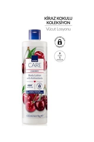 Avon Care Kiraz Kokulu Vücut Losyonu 400 Ml. İkili Paket