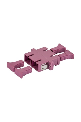 Alfafonet Sc/pc Dubleks Multimode Om4 Fiber Optik Adaptör 1 Paket - 25 Adet