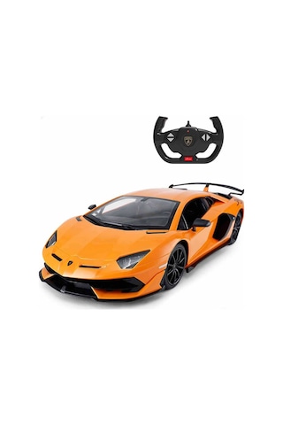 Rastar 1:14 Uzaktan Kumandalı Lamborghini Aventador Araba 34 Cm Turuncu S00096000 Çok Renkli