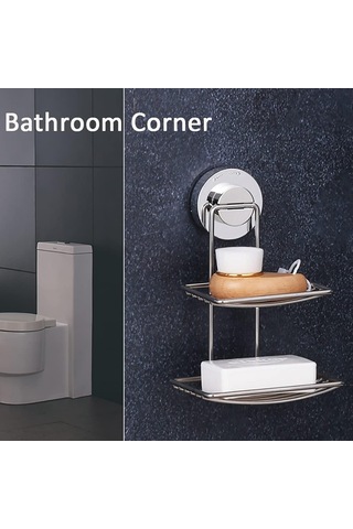 Vantuzlu Duş Sabunluğu Duş Sabunluğu Paslanmaz Çelik Banyo Duvar Sabunluğu Yapıştırıcı Paslanmaz Çelik Ml Diğer