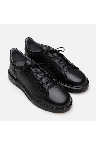 Hotiç Hakiki Deri Siyah Erkek Günlük Ayakkabı 02ayh292460a123 Siyah