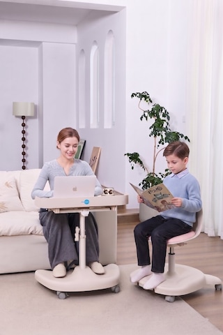 Sfyzone Pro Plus Mobil Çalışma Masası Mavi Beyaz