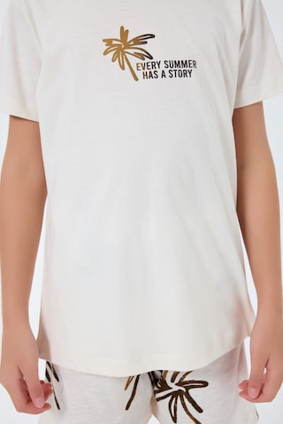 Rolypoly Kız Çocuk Krem Şort Takım Rp3824-c-v1 KREM