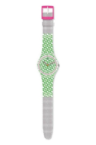 Swatch Duet In Green & Pınk Suoz208 Kol Saati Yeşil