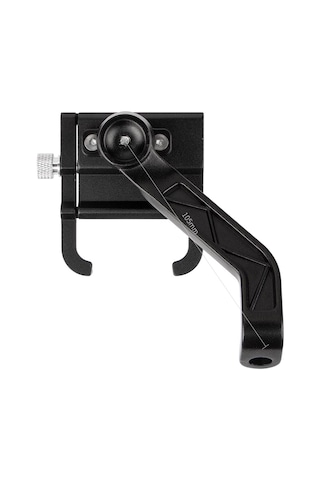 Gub Pro 2 Alüminyum Cnc Dikiz Aynası Bağlantılı Motosiklet Telefon Tutucu 360 Dönebilen, 7.2 İnç Uyumlu Siyah