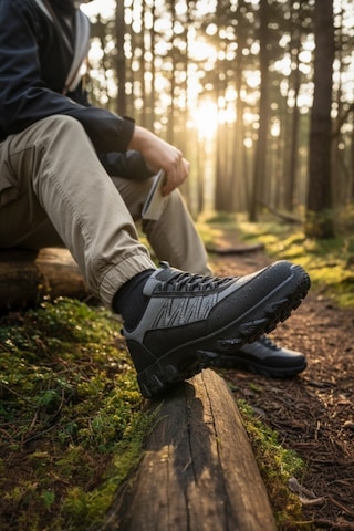 Enoch Erkek Su Geçirmez Outdoor Trekking Ve Doğa Yürüyüş Ayakkabısı Füme